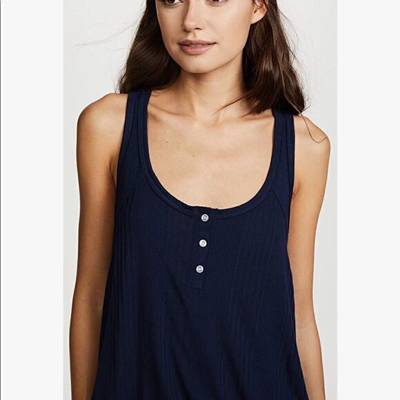 Splendid Women's Sleeveless Racerback Tank Shirt Top size small - Picture 4 of 16